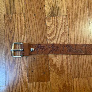 Spartan Leather Belt 43.75"